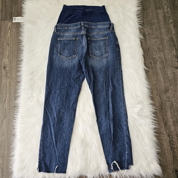 Over the belly step hem asos maternity jeans size 4 - Picture 3 of 6
